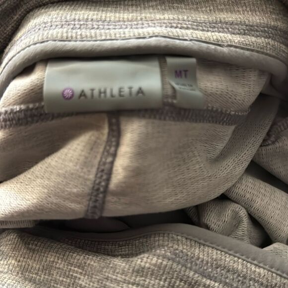 Athleta Techie Terry Skirt Gray MT Tall - Picture 5 of 6